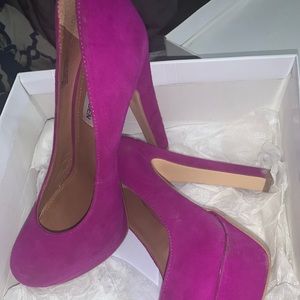 Madden girl hot purple heels